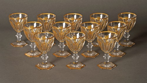 Baccarat, « Harcourt Empire » Glass Set, France Circa 1970 - 