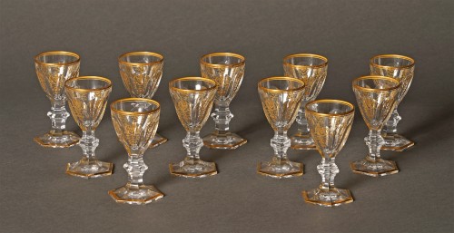 Baccarat, « Harcourt Empire » Glass Set, France Circa 1970 - 
