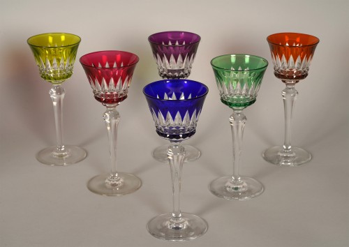 Baccarat, « Piccadilly » Roemer Glass Set, France, circa 1980 - 