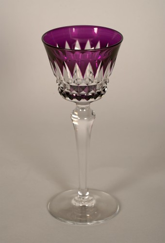 20th century - Baccarat, « Piccadilly » Roemer Glass Set, France, circa 1980