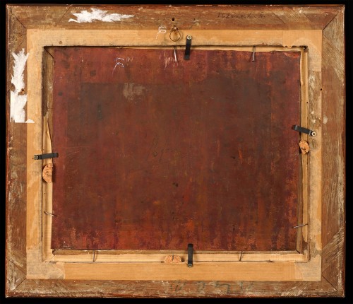 Antiquités - F.-C. Janneck, « La Première rencontre » « La Lecture », Autriche circa 1740