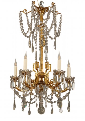 Lustre à la Grecque, France circa 1880