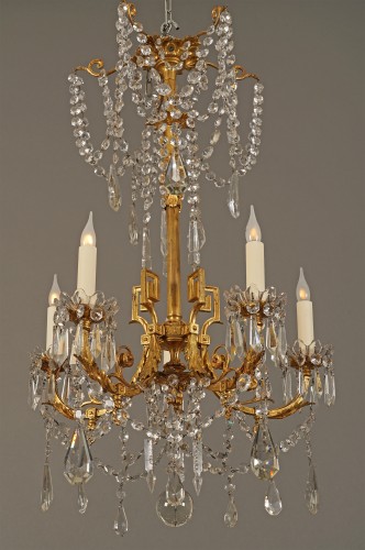 Greek style Chandelier, France circa 1880 - Lighting Style 