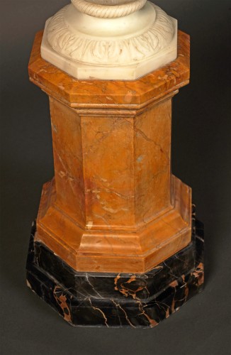 Carrara &amp; Portor Marble, france Circa 1850 - 