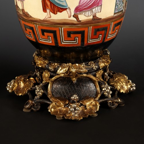 XIXe siècle - Paire de lampes Néo-grecque, France circa 1860