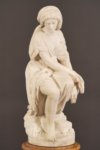 Sculpture  - Ruth by G.B. Lombardi, Italy 1864
