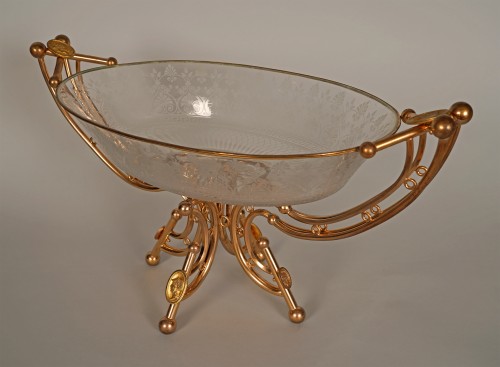 Glass & Crystal  - Baccarat, Crystal Cup, France Circa 1860
