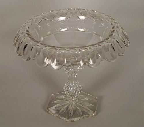 Baccarat, Set of candy dishes and cups, France, Circa 1870 - Glass & Crystal Style Napoléon III