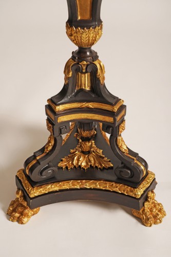 Luminaires Lampe - Paire de Torchères, France Circa 1890 attribué à Lacarriere Delatour & Cie