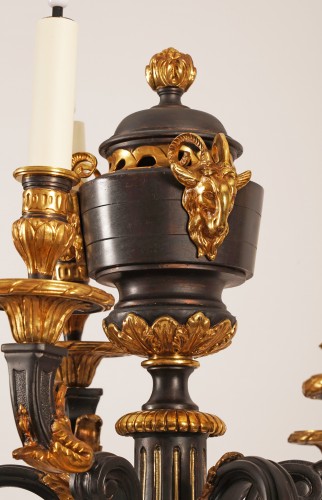 XIXe siècle - Paire de Torchères, France Circa 1890 attribué à Lacarriere Delatour & Cie