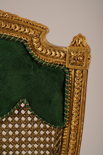 Antiquités - Set of Four Chairs attributed to G.-E. Lexcellent, France Circa 1880