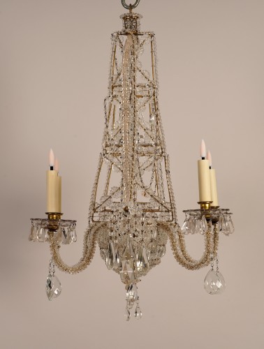  Lustre « Nef » attribué à la Maison Baguès, France 20e siècle - Luminaires Style 