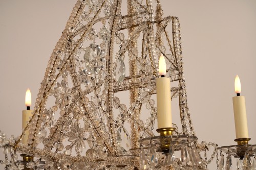  Lustre « Nef » attribué à la Maison Baguès, France 20e siècle - Tobogan Antiques