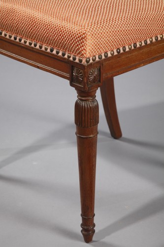 Fine Set of Six Chairs by JB Jacob, France Circa 1815 - 