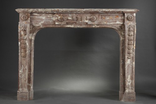 Architectural & Garden  - Louis XVI Style Chimney Mantelpiece, France Circa 1880