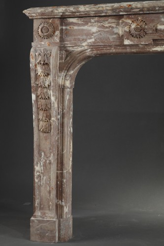 Louis XVI Style Chimney Mantelpiece, France Circa 1880 - 