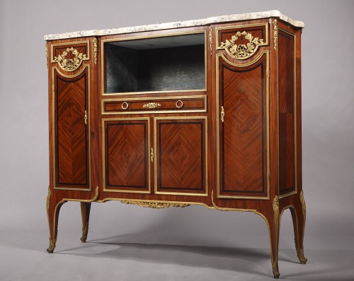 Furniture  - Louis XVI Style “Meuble d’Appui&quot; attr. to P. Sormani, France, Circa 1870
