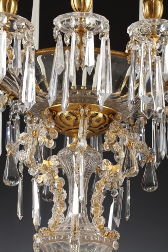 Crystal Centerpiece Attributed to Baccarat, France, Circa 1880 - 