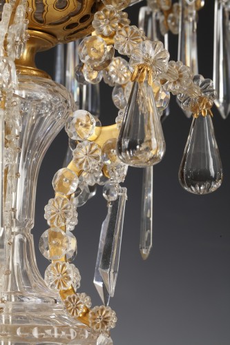 Antiquités - Crystal Centerpiece Attributed to Baccarat, France, Circa 1880