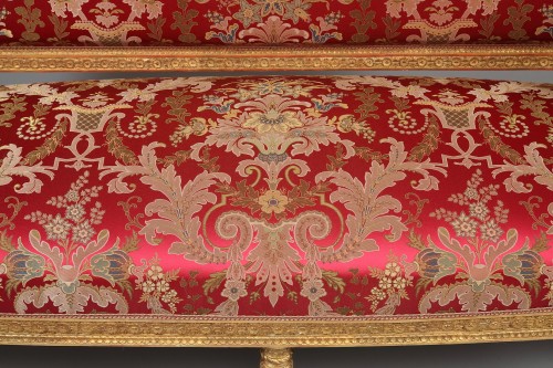 Canapé de style Louis XVI d'après un modèle de G. Jacob, France circa 1880 - Tobogan Antiques