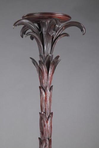 Furniture  - Pair of &quot;Palmtree&quot; Shaped Stands, England, Circa 1880
