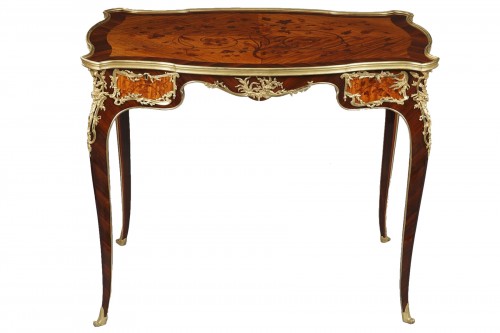 Louis XV Style Table Attributed to J.E. Zwiener, France Circa 1880
