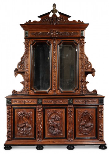 Display Sideboard attr. to a. Giroux and F. Barbedienne, France circa 1855