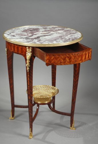 Mobilier Table & Guéridon - Guéridon attribué à F. Linke, France circa 1880