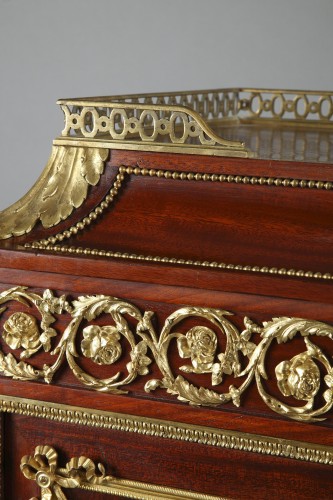 Furniture  - Louis XVI Style Cabinet Att. to P. Sormani, France circa 1870