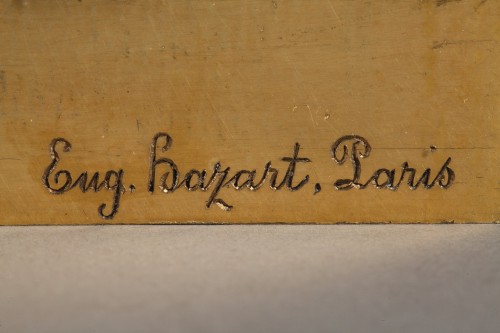 Pendule au Putti signée E. Hazart, France circa 1880 - 