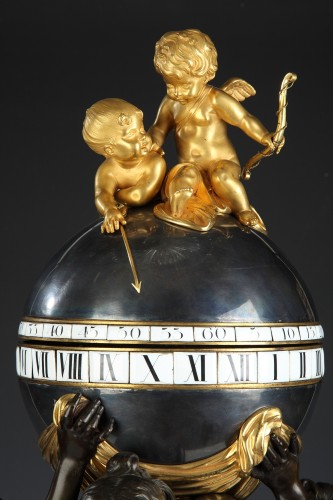 Pendule "aux Trois Grâces" attribuée à H. Dasson, France circa 1880 - Horlogerie Style 