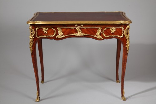 Fine pair of lady desks attributed to H. DASSON  - 