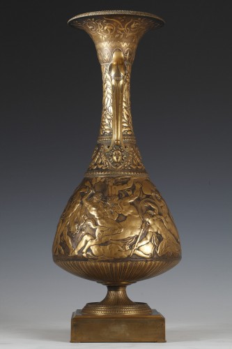  - Paire de vases amphores néo-Grecs par F. Levillain et F. Barbedienne, France circa 1880