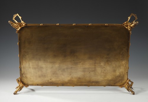 Napoléon III - Japanese Style Tray attr. to L.-C. Sevin &amp; F. Barbedienne, France, c. 1860