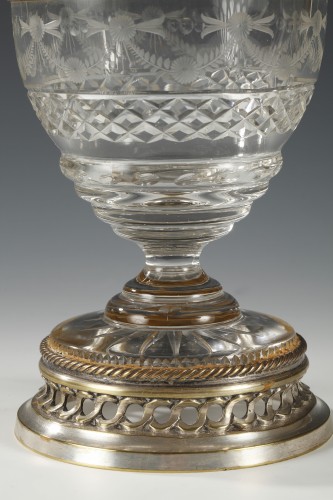 Crystal Sugar Bowl, France circa 1880 - 