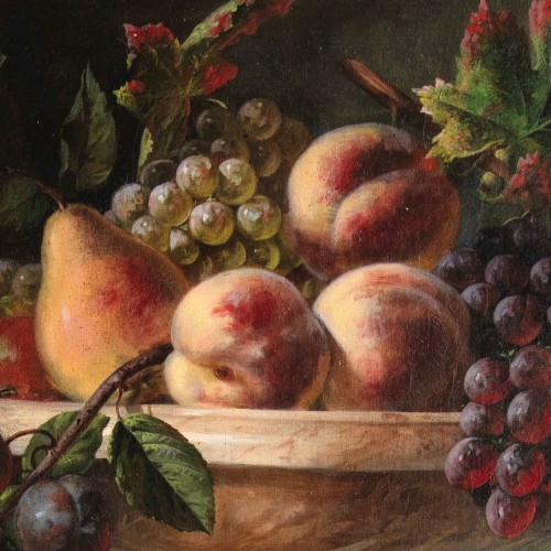 Paintings & Drawings  - François-FrédériC Grobon (1815-1902) Still life