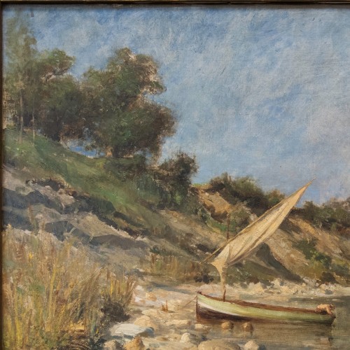 XIXe siècle - Louis Appian (1862-1896), Grande Marine (1885, probablement proche de Martigues)