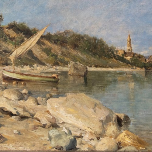 Antiquités - Louis Appian (1862-1896), Grande Marine (1885, probablement proche de Martigues)
