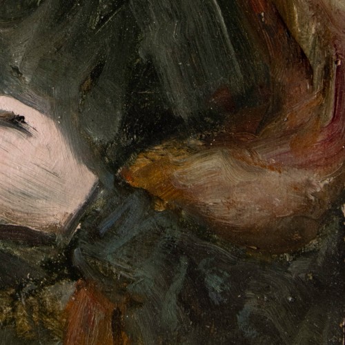 Louis-Claude Paviot (1872 – 1943) - Femme à la tasse - 