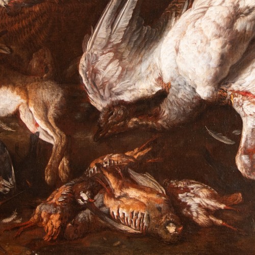 17th century - Adriaen (Adrien) VAN Van Der Kabel, still life with game.
