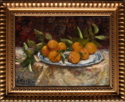 Jacques Martin (1844 -1919) - Nature morte aux fruits - Tableaux et dessins Style Napoléon III