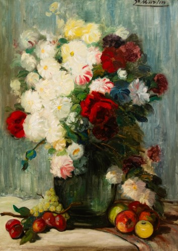Jacques MARTIN (1844 - 1919) - Fleurs et fruits