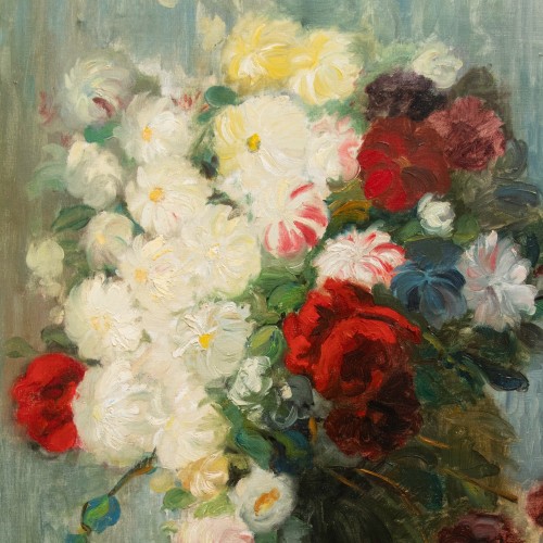 XIXe siècle - Jacques Martin (1844 - 1919) - Fleurs et fruits