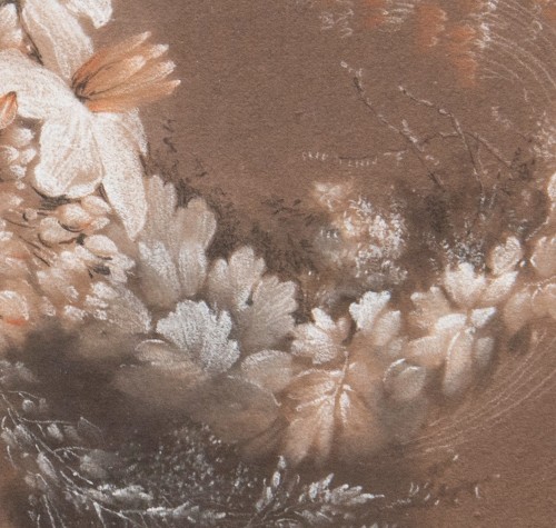 19th century - Antoine BERJON (1754-1843) - Flowers 