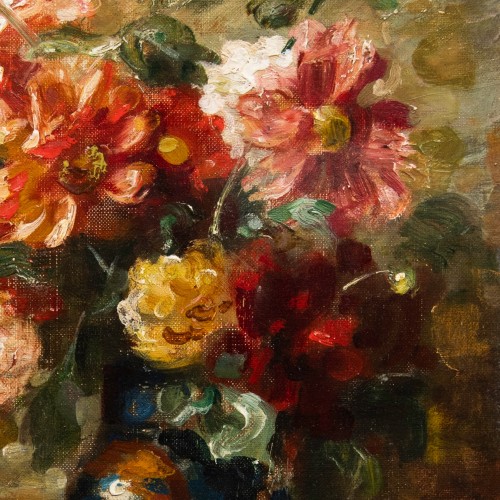 XIXe siècle - Eugène Baudin (1843 - 1907), Bouquet de fleurs
