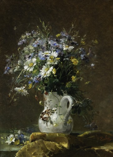 Pierre-Nicolas EULER (1846 - 1913)) - Flower bouquet 