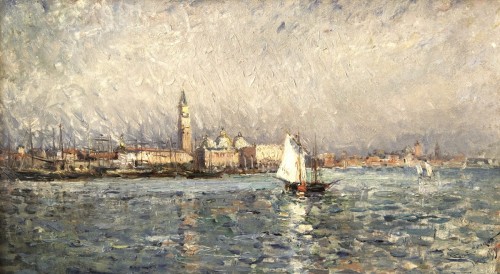 Emile Noirot (1854 -1924)  - Venice  - Paintings & Drawings Style Napoléon III