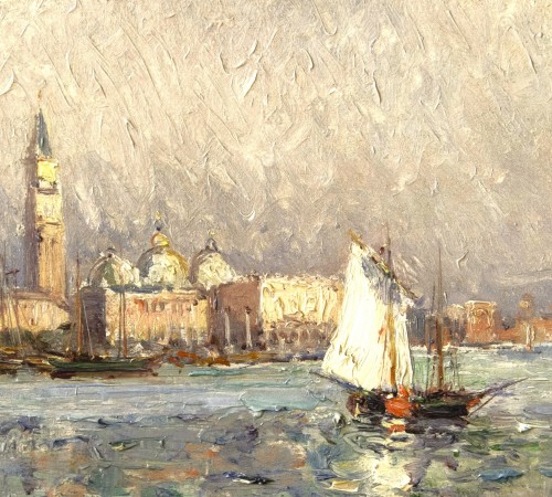Paintings & Drawings  - Emile Noirot (1854 -1924)  - Venice 