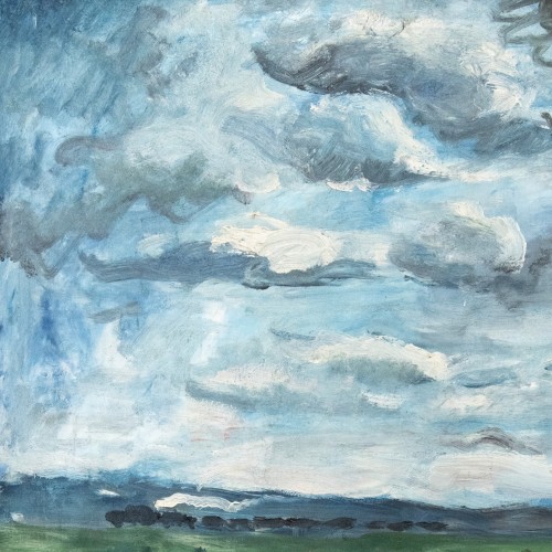 Tableaux et dessins Tableaux du XXe siècle - Émilie Charmy (1877 - 1974), La Seine à Ablon