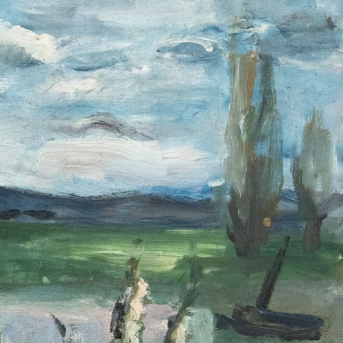 Art nouveau - Émilie Charmy (1877 - 1974), La Seine à Ablon